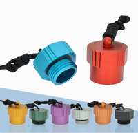 Cache-poussière en alliage d'aluminium pour première étage de plongée, protection de filetage DIN YOKE, capuchon de réducteur de bouteille de plongée