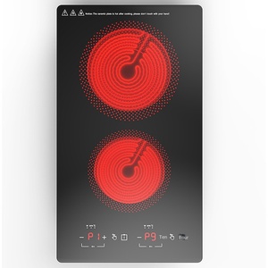 220V 3000W Intelligent Kitchen Appliance Premium Ceramic <b>Cooker</b> Double Zones Infrared Electric Stove - Product Image 6