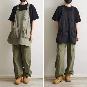 ผ้ากันเปื้อนคอตตอนกันน้ำมันกันคราบอุปกรณ์ครัวปรับแต่งโลโก้ของขวัญได้ - Product Image 3