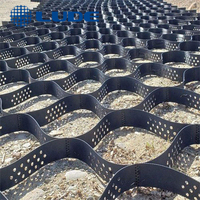 Geotech Outdoor HDPE Geocell Grid Paver Stabilisateur de gravier pour mur de soutènement conforme à la norme ASTM Vente en gros Mur de soutènement fabriqué en PE durable