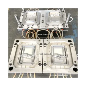 Venda quente boa qualidade profissional compartimento célula comida recipiente caixa almoço caixa refeição caixa moldes moldes