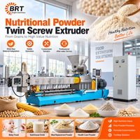 Machine automatique de fabrication de céréales pour bébés, extrudeuse à double vis, ligne de traitement pour céréales instantanées et poudre nutritionnelle