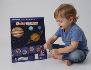 ตัวต่อแบบสั่งทำพิเศษและกระดานเกมแม่เหล็ก - ฉากกระดานเกมระบบสุริยะแปดดาวเคราะห์ ของเล่นเสริมพัฒนาการสำหรับเด็กอายุ <span class=keywords><strong>3</strong></span> <span class=keywords><strong>ป</strong></span>ีขึ้นไ<span class=keywords><strong>ป</strong></span> - Product Image 4