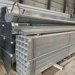 Les ventes directes d'usine garantissent un tube de tuyau en acier creux carré faiblement galvanisé - Product Image 4