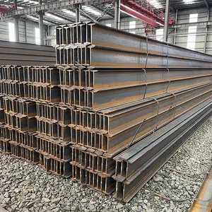 Kualitas tinggi Harga kompetitif logam baja struktural i beam harga per ton mauritius struktur baja galvanis i-beam