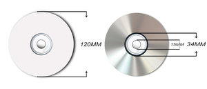 Disco <span class=keywords><strong>CD</strong></span>/DVD RONC <span class=keywords><strong>CD</strong></span>-<span class=keywords><strong>R</strong></span> DVD-<span class=keywords><strong>R</strong></span> con Número de Serie Personalizado de Fábrica y Código de Seguimiento Único - Product Image 4
