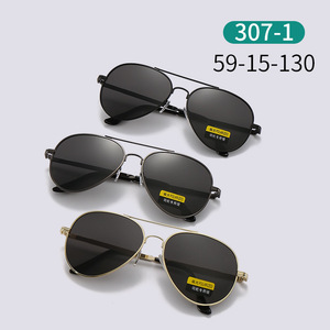 Gafas de Sol Rich Pilot con Lentes TAC, Marco Metálico, Polarizadas, Protección UV, para Conducir - Product Image 3