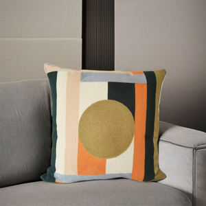 Nhà Máy Bán Buôn Gối 45*45Cm Thêu San Hô Màu Sắc Phong Cảnh Chặn Mô Hình Đệm Cho Trang Trí Nội Thất Sofa Đệm Đệm - Product Image 5