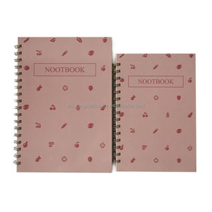 Lot De 5 A5 Cahier À Spirale, A5 Cahiers Lignés Kraft, Lignées Notebook