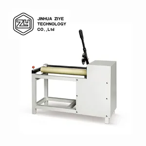 Máquina de corte de núcleo de tubo de plástico de papel Manual de HJ-320S con precio barato