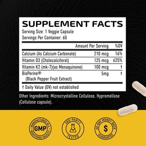 मैग्नीशियम कैप्सूल आंखों की दृष्टि में 60 गिनती हृदय स्वास्थ्य पूरक प्रतिरक्षा समर्थन कैल्शियम विटामिन डी 3 k2 बी 12 नरम कैप्सूल - Product Image 6