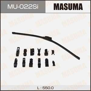 MU-022Si MASUMA haute qualité <span class=keywords><strong>22</strong></span> pouces J-HOOK balai d'essuie-glace pour MITSUBISHI Chevrolet Subaru Civic - Product Image 2