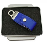 Meilleure vente de clé USB en cuir PU avec logo personnalisé 8 Go clé USB en cuir clé USB 4 Go 16 Go 32 Go 64 Go