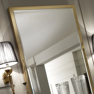 Hot Sale Large Gold Italian Special Design <b>Wall</b> <b>Mirror</b> <b>Wall</b> Mounted Bathroom Gold Color <b>Rectangle</b> Framed <b>Mirror</b> <b>Rectangle</b> <b>Mirror</b> - Product Image 4
