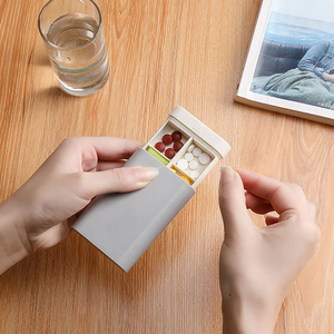 Sáng Tạo Kéo Thuốc Tổ Chức Hộp Y Học Lưu Trữ Trường Hợp Cho Vitamin Máy Tính Bảng Với Biểu Tượng Tùy Chỉnh - Product Image 5