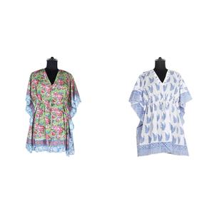 ชุดฤดูร้อนสุดเซ็กซี่ชุดชายหาดแบบสั้นสำหรับผู้หญิงชุดกิโมโนผ้าคอตตอนดีไซน์สวยสำหรับผู้หญิงชุดยาวและสั้น - Product Image 1