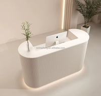 Usine directe personnalisée de haute qualité avec lumière LED entreprise clinique Spa centre commercial beauté salon de coiffure réception