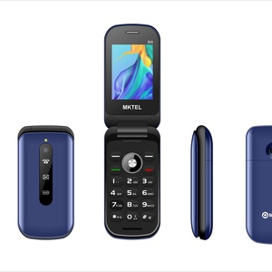 โทรศัพท์มือถือรุ่นใหม่ล่าสุด MKTEL M9 แบบฝาพับ รองรับ 2 ซิม ปลดล็อคแล้ว ใช้งานได้กับเครือข่าย 2G เหมาะสำหรับผู้สูงอายุ รองรับภาษาสเปนและฝรั่งเศส - Product Image 3