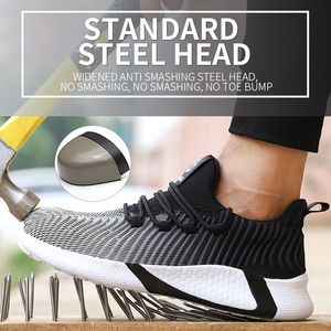 Estate traspirante <span class=keywords><strong>scarpe</strong></span> di protezione del lavoro di Sesso Maschile anti - smash anti-puntura di sicurezza <span class=keywords><strong>scarpe</strong></span> di protezione - Product Image 5
