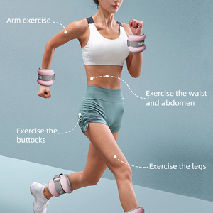 <span class=keywords><strong>Pesas</strong></span> ajustables Maxbrace al por mayor para tobillos, <span class=keywords><strong>piernas</strong></span> y muñecas, ideales para correr y bailar - Product Image 2