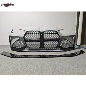Parachoques Delantero de Fibra de Carbono Estilo AD para BMW Serie 3 G80 M3 2021-2024 Sedán, Parrilla de Parachoques, Mejora de Rendimiento, Kit de Carrocería - Product Image 2