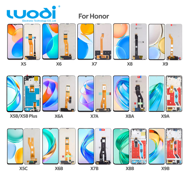 Wholesale Mobile Phone Display Lcd FHD Touch Screen Original for Honor X5 X6 X7 X8 X9 X5B X6A X7A X8A X9A X5C X6B X7B X8B X9B