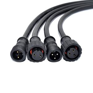 M8 M10 M12 M14 M16 M18 Mannelijke en Vrouwelijke Connector 2 3 4 5 6 7 8 10-pins Circulaire LED Buitenverlichting Waterdichte Kabelconnector - Product Image 6