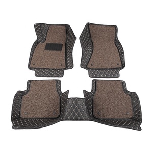 Vente directe d'usine personnalisée tapis de sol de voiture en cuir Double couche 7D pour toyota <span class=keywords><strong>noah</strong></span> voxy 70 80 90 - Product Image 5