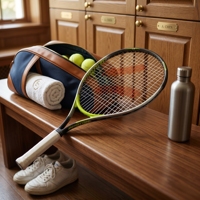 Raquettes de tennis personnalisées en aluminium léger, portables, 25 pouces, entraînement professionnel, sports de plein air, divertissement, antidérapantes