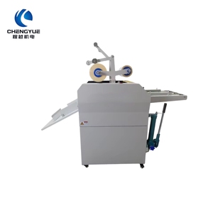 Machine à plastifier semi-automatique hydraulique de bureau 370 mm avec rouleaux chauffants à l'huile pour papier <span class=keywords><strong>A3</strong></span> A4, idéale pour les petites ateliers - Product Image 5