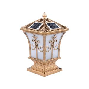 Capteur solaire extérieur étanche clôture de cour solaire Led Post porte principale pilier lumière pour jardin aluminium Luces Led 3.2V 80 - Product Image 1