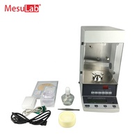 MesuLab Auto Digital Tensiomètre d'huile liquide Anneau de platine Tensiomètre de surface interfacial 220V Résistance à la traction électronique de laboratoire