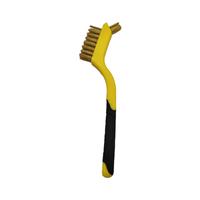 Vente directe usine OEM Brosse de polissage Tongshun avec poils en laiton et acier inoxydable, manche en plastique de 3 longueurs pour le nettoyage des armes à feu