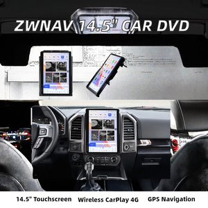 Radio para Auto ZWNAV de 14.5'' con Android, GPS Integrado, Carplay Inalámbrico, 360, 4G, Soporte para Tablero, para Ford Raptor F150 2015-2020 - Product Image 2