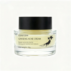 Crema per il Trattamento dell'Acne con Estratto di Radice di Ginseng OEM/ODM |   Olio Naturale a Base di Erbe per il Controllo del Sebo e Anti-infiammatorio |   Arbutina Certificata GMP 50ml - Product Image 1