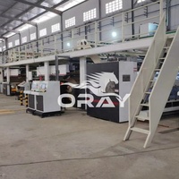 Línea de Producción de Cartón Corrugado de Alta Velocidad de 3, 5 y 7 Capas, Máquina Corrugadora Automática para la Fabricación de Cajas de Cartón