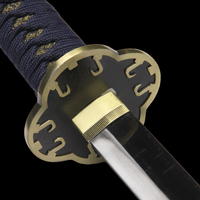 Épée de jeu Sword and Shield Dance-ONLINE- Épée de 56 pouces de long de Hotarumaru, accessoire de cosplay, objet de collection et décoration