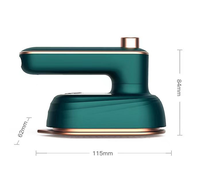 Nouvel arrivage de machine à vapeur pliable pour vêtements Mini fer à repasser électrique portable pour la maison et les voyages à vapeur sèche et humide