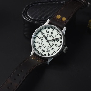 Hruodland-Reloj de pulsera automático Retro para hombre, 42mm, cristal de zafiro, PT5000 SW200, 10ATM, mecánico, luminoso, de dos colores - Product Image 4