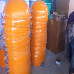 Sphères <span class=keywords><strong>de</strong></span> signalisation aériennes en <span class=keywords><strong>fibre</strong></span> <span class=keywords><strong>de</strong></span> <span class=keywords><strong>verre</strong></span> FRP GRP haute visibilité pour lignes électriques aériennes - Product Image 4