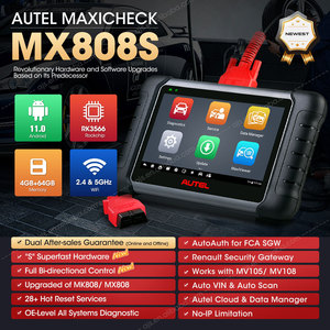 สำหรับ MX808S 2024 OBD2 และเครื่องมืออ่านโค้ด พร้อมน้ำยาทำความสะอาดหัวฉีด สำหรับรถยนต์ทุกประเภท - Product Image 3