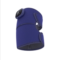 Ceinture de massage électrique intelligente pour genoux avec chaleur, batterie au lithium, rechargeable par USB, contrôle de la minuterie, télécommande sans fil et coussinet à lumière rouge