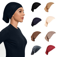 Gorro tipo pescador modal de color liso con jacquard malayo, base de algodón mercerizado, unisex, con botón, calentador de cuello, estilo étnico