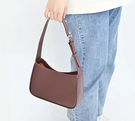 individuelle luxus-mode frauen-handtasche damen stilvolle echte leder-hobo-schultertasche für frauen