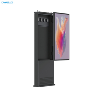 Tùy chỉnh 55/65 inch 4K siêu hẹp cạnh ba màn hình <span class=keywords><strong>Android</strong></span> hiển thị signage cảm ứng tùy chọn IP66 1-năm trung tâm mua sắm - Product Image 5