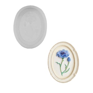 Stampo in <span class=keywords><strong>silicone</strong></span> a forma di fiore (tulipano, mughetto) per gesso, sapone, pietre aromatiche, ciondoli per auto, sacchetti profumati per armadi fai da te - Product Image 6