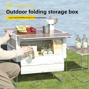Mesa Plegable para Portátil, Diseño de Madera, Patas Metálicas, Ligera, para Sofá, Camping, Desayuno - Product Image 4