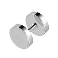 Acier chirurgical or faux Bouchons d'oreille piercing bijoux femmes boucle d'oreille corps