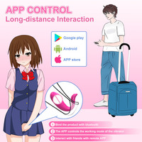 Vibrateur APP pour l'amour de la partenaire, jouets sexuels en silicone rechargeables, vibrateur APP point G, stimulateur vaginal clitoridien pour femmes, fournisseur