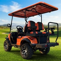 Chariot utilitaire électrique polyvalent, buggy de plage et voiturette de golf électrique pour le transport de touristes dans les centres de villégiature, les parcs et les zones touristiques